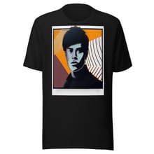 Diogo Costa Mood — black front — Tshirt Maison