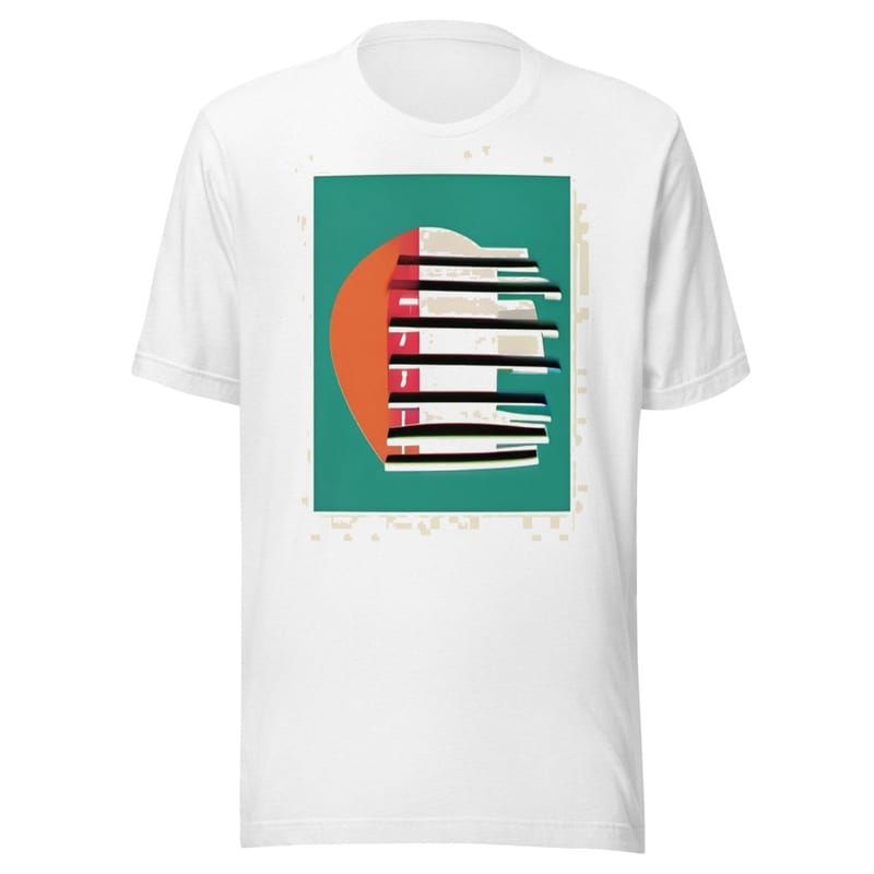 Envolée Tropicale — white front — Tshirt Maison