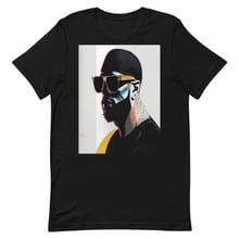 Golden Iphone Duo — black Front — Tshirt Maison