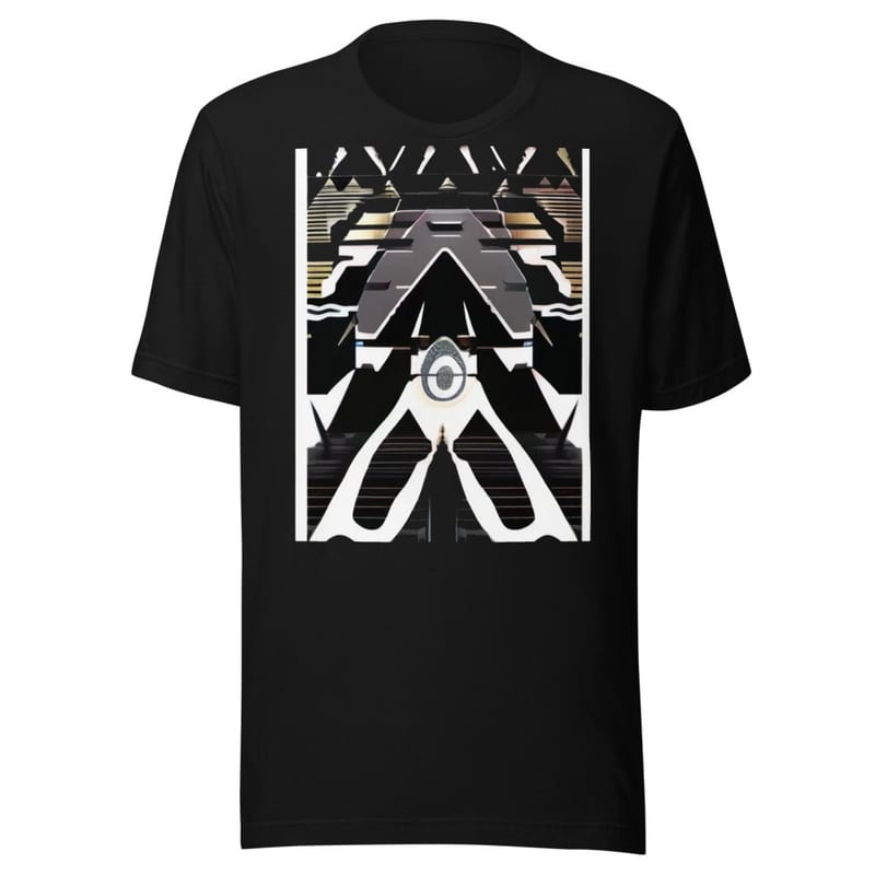 Golden Us Open — black front — Tshirt Maison