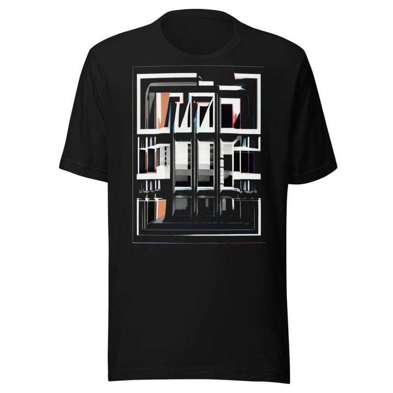 Influenceuse Morte State — black front — Tshirt Maison