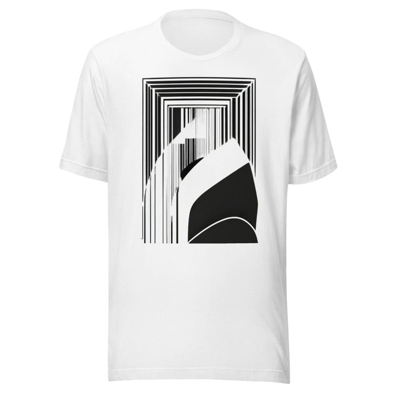 La Robe Noire — white front — Tshirt Maison