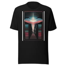 Le Courrier State — black front — Tshirt Maison