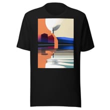 Memphis Serenade — black front — Tshirt Maison